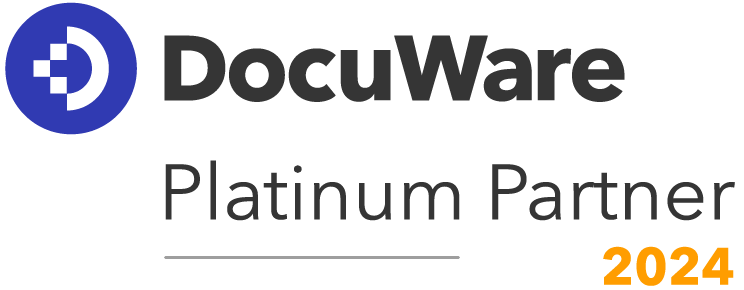 Partner Logo DocuWare Platinum Partner 2024