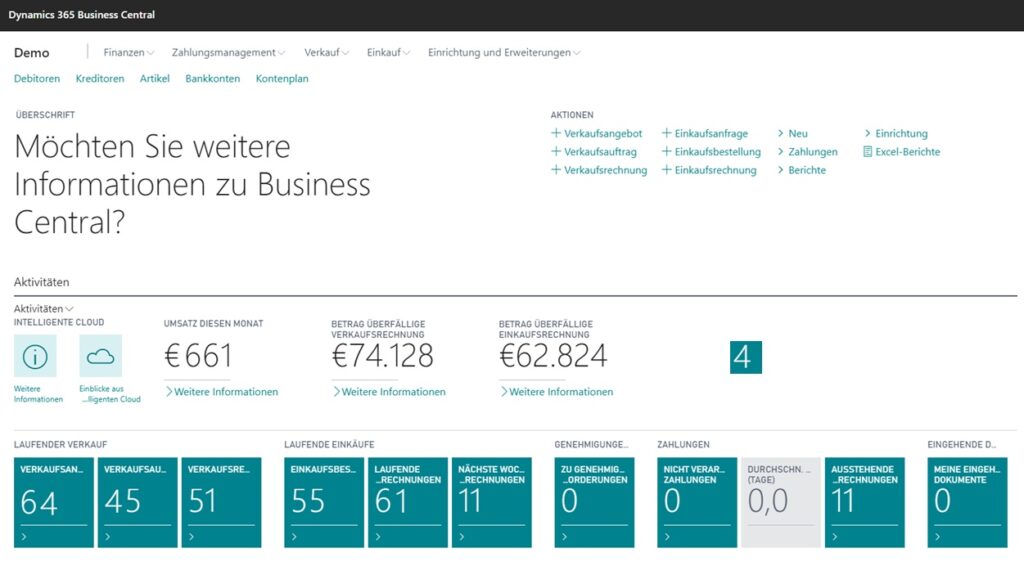 Role Tailored Client in Business Central